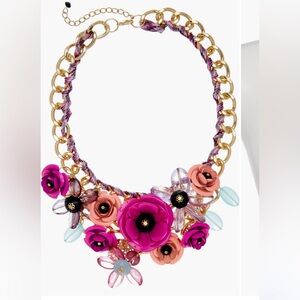 Eye Candy Los Angeles Posh Floral Necklace